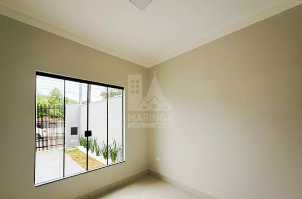 Casa nova 3 quartos (1 suíte) no Conjunto Requião em Maringá
