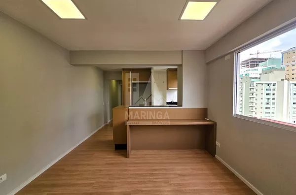 Apartamento SEMI MOBILIADO  vista para CATEDRAL a venda, 2 quartos sendo 1 suíte,  Zona 01, Maringá PR