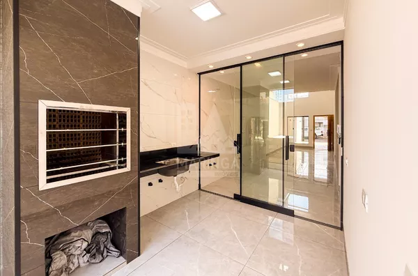 Área gourmet da casa à venda no Jardim Alvorada com 3 quartos (1 suíte) - Maringá Imóveis