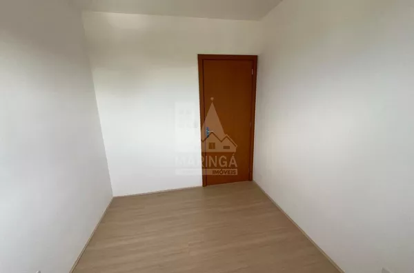 Quarto real do apartamento no residencial Bellus em Maringá