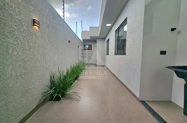 PASSAGEM LATERAL - Casa RECEM FINALIZADA a venda, 3 quartos (1 suíte), Ecovalley Ecologic City, Sarandi PR