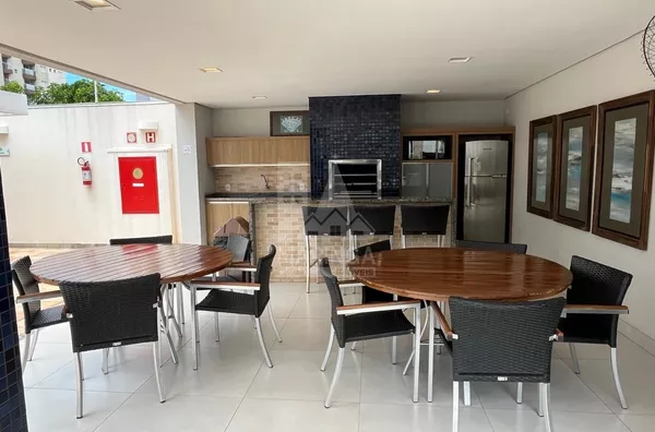 gourmet Apartamento MOBILIADO a venda, 3 quartos (1 suíte) Vila Cleópatra, Maringá PR - Edifício Solar do Bosque