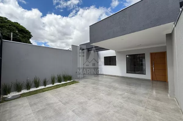 MINHA CASA MINHA VIDA - Casa nova de 3 quartos (1 suíte) Jd. Campos Elisios, Maringá PR