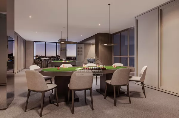 Decorado Prédio do empreendimento Vision 