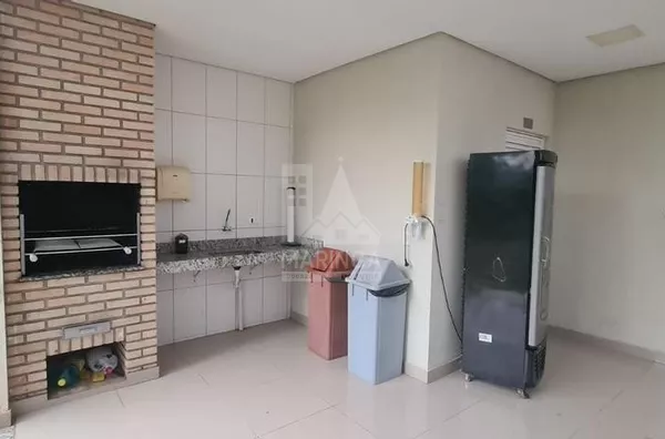 salão de festa do apartamento mobiliado com suite e sacada vila bosque 