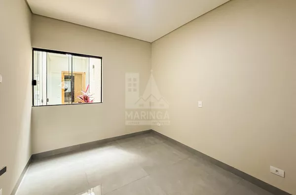 Quarto da casa com 3 quartos (1 suíte) no Jardim Alvorada em Maringá