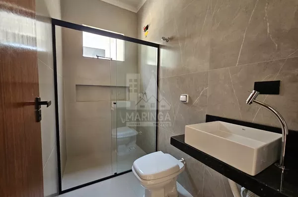 Casa NOVA para venda, 3 quartos (1 suíte), Jardim Freitas, Maringá PR - Foto 15