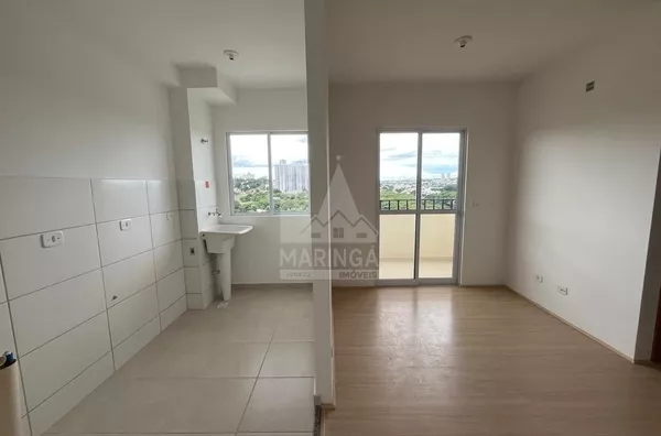 Apartamento no Bellus, 2 quartos, sacada, lazer com piscina, Maringá 