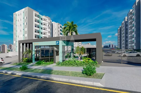 Apartamento no Bellus, 2 quartos, sacada, lazer com piscina, Maringá 