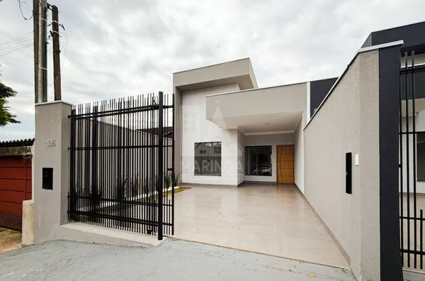 Casa nova 3 quartos (1 suíte) no Conjunto Requião em Maringá