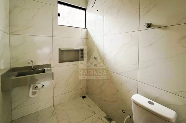 Casa nova 3 quartos (1 suíte) no Conjunto Requião em Maringá