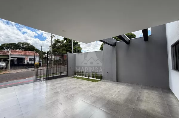 MINHA CASA MINHA VIDA - Casa nova de 3 quartos (1 suíte) Jd. Campos Elisios, Maringá PR