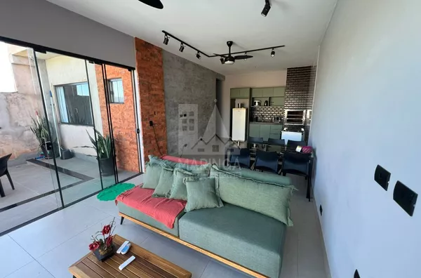 Área de lazer mobiliada para venda, 1 suíte, Jardim Nova Floresta, Floresta