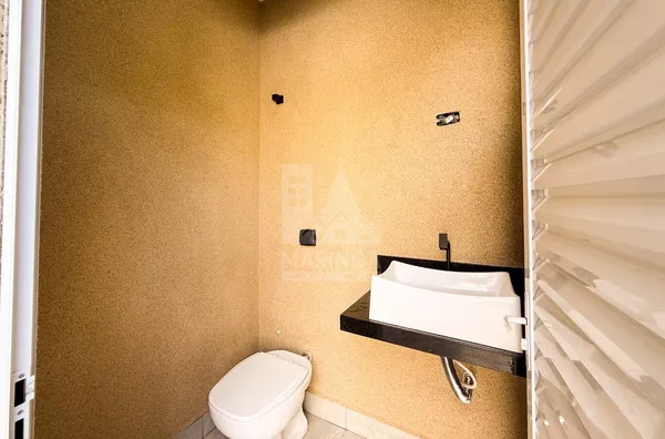 Lavabo da casa à venda no Jardim Alvorada com 3 quartos (1 suíte) - Maringá Imóveis