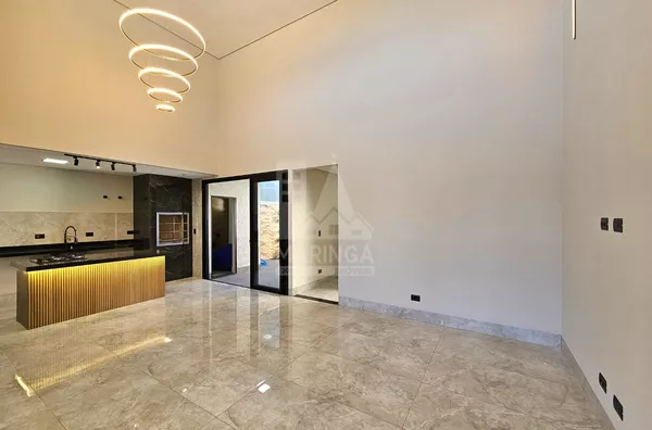 Casa NOVA com PISCINA a venda, 3 suítes, Jardim Mediterrâneo, Maringá PR