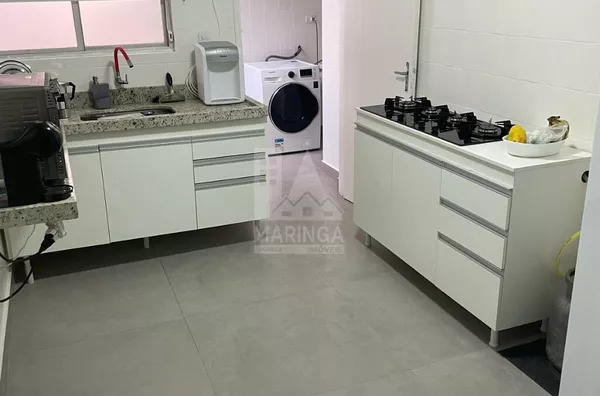 Apartamento para venda, 3 quartos sendo 1 suíte, Zona 07, Maringá PR - Edifício Maria Ligia
