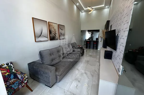 Casa MOBILIADA com PISCINA a venda, 3 suítes, Jardim Oriental, Maringá PR