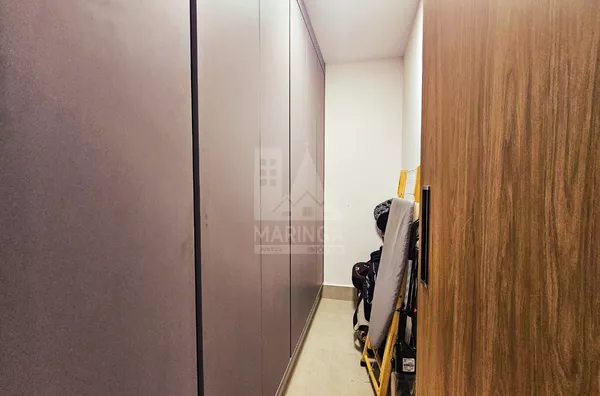 EVIDENCE | PLAENGE - Apartamento MOBILIADO e DECORADO a venda, 3 suítes, Zona 03, Maringá PR - PORTEIRA FEHCADA - Foto 34