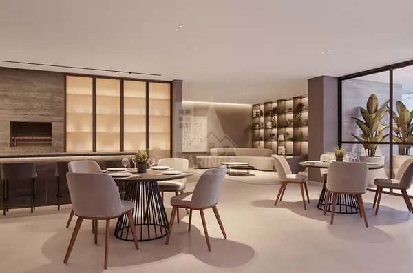 Decorado Prédio do empreendimento Vision 