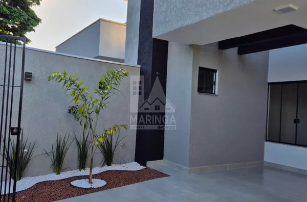 MINHA CASA MINHA VIDA - Casa NOVA a venda, 3 quartos (1 suíte), Hortência I, Maringá PR