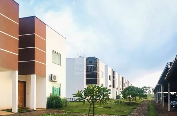 Sobrado venda Porto Rico no condomínio Porto Belo, 2 quartos e sacada vista para o Rio Paraná