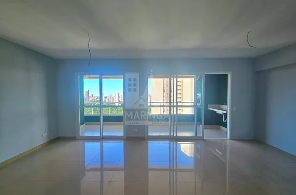sala de tv e jantar Apartamento a venda, 2 suítes, Vila Bosque, Maringá PR - CENARIUM RESIDENCE