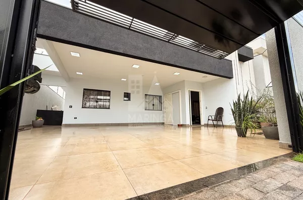 Casa venda moderna em Maringá, 3 quartos (1 suíte) terreno inteiro Jardim Munique - Foto 3