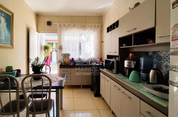 Cozinha da casa à venda com 2 quartos (1 suíte) Ecovalley