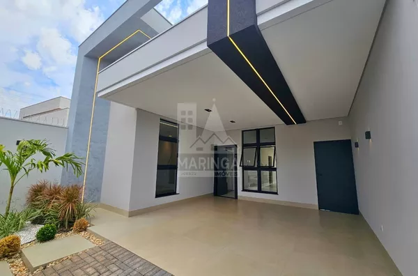 Casa NOVA a venda com 3 suítes, Piscina no Jardim Munique, Maringá PR