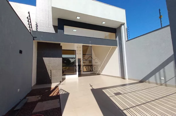 Casa NOVA para venda, 3 quartos sendo 1 suíte, Parque Industrial, Maringá PR
