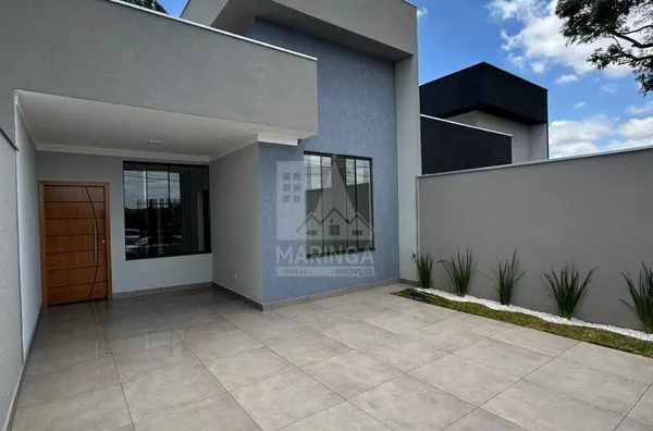 MINHA CASA MINHA VIDA - Casa NOVA a venda, 3 quartos (1 suíte), Conjunto Ebenezer, Maringá PR