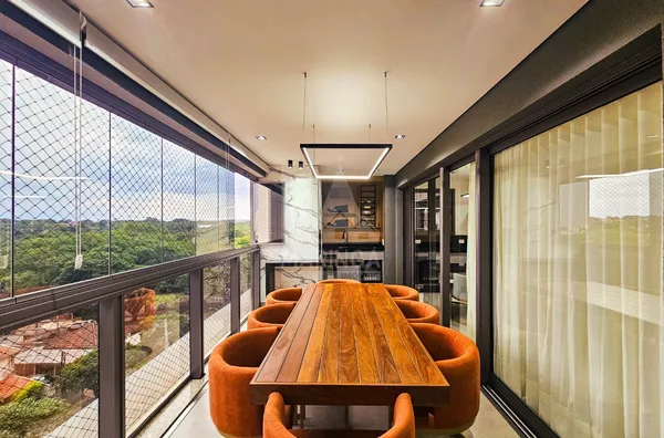 EVIDENCE | PLAENGE - Apartamento MOBILIADO e DECORADO a venda, 3 suítes, Zona 03, Maringá PR - PORTEIRA FEHCADA - Foto 18