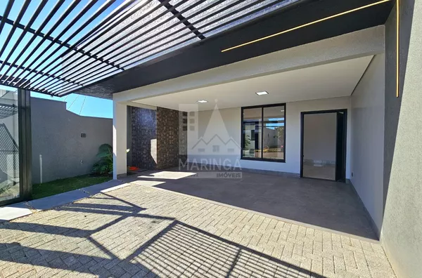 Casa NOVA com PISCINA a venda, 3 suítes, Jardim Mediterrâneo, Maringá PR