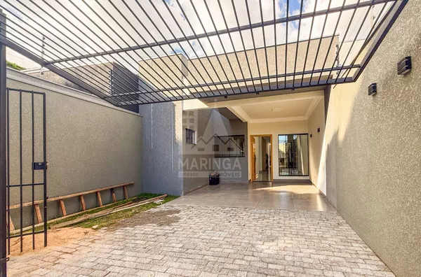 Fachada da casa à venda com 3 quartos (1 suíte) Jardim Alvorada