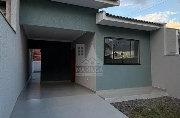 MINHA CASA MINHA VIDA - Casa para venda, 2 quartos, Amplo quintal, Parque Tarumã, Maringá PR
