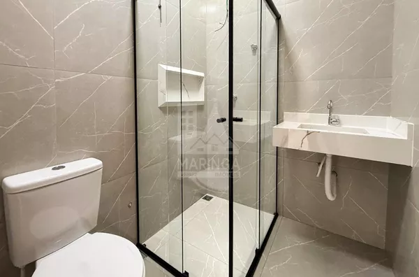 Casa nova à venda de 3 quartos (1 suíte) Cj. Champagnat em Maringá - Minha Casa Minha Vida