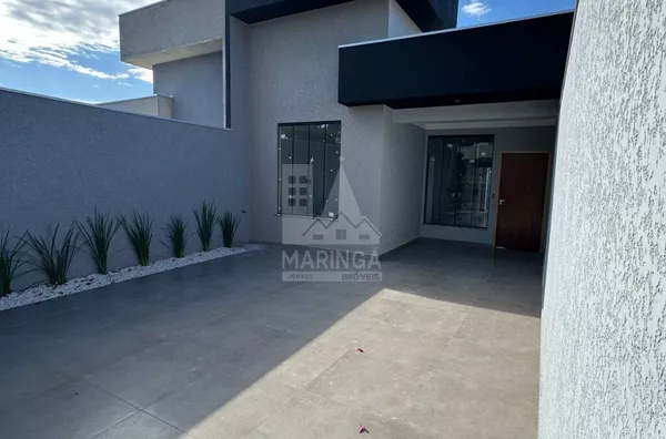 Casa NOVA para venda, 3 quartos (1 suíte), Conjunto Paulino, Maringá PR