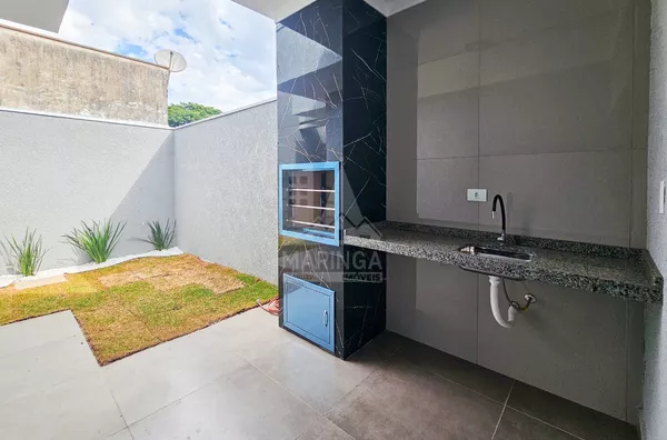 Casa nova 3 quartos (1 suíte) Jardim Itaparica em Maringá