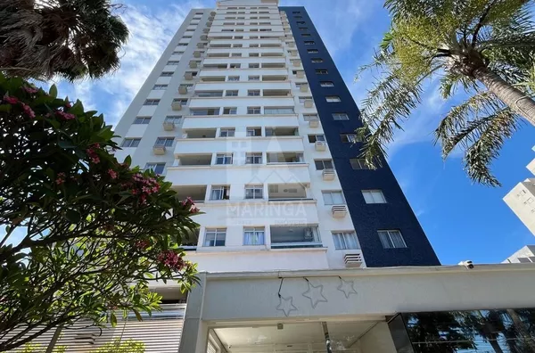 Apartamento MOBILIADO a venda, 3 quartos, suíte, Sacada, lazer clube,  Vila Cleópatra, Maringá PR - Edifício Solar do Bosque