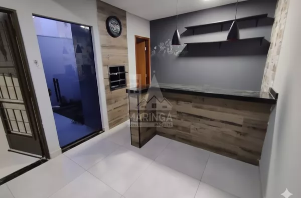 casa para venda, DIREITOS OU QUITADA,  2 quartos, excelente área gourmet,  Jardim Novo Centro, Paiçandu