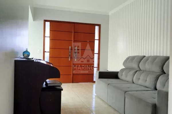 Casa para venda, 3 quartos sendo 1 suíte, com energia solar e planejados,  Jardim Paulista, Maringá