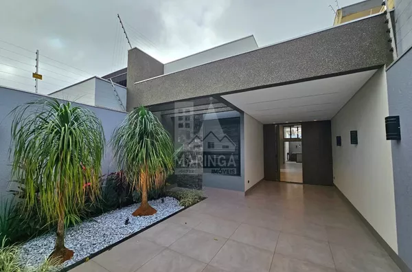 Casa NOVA com SPA a venda, 3 quartos (1 suíte com closet), Jardim Fregadolli, Maringá PR