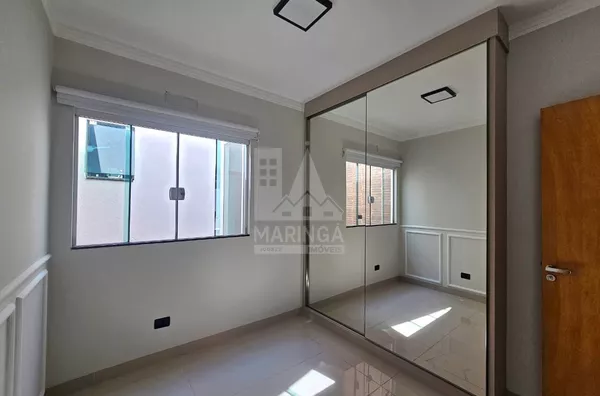 Quarto 1 da casa semi mobiliada 3 quartos (1 suíte) Jd. Dias II