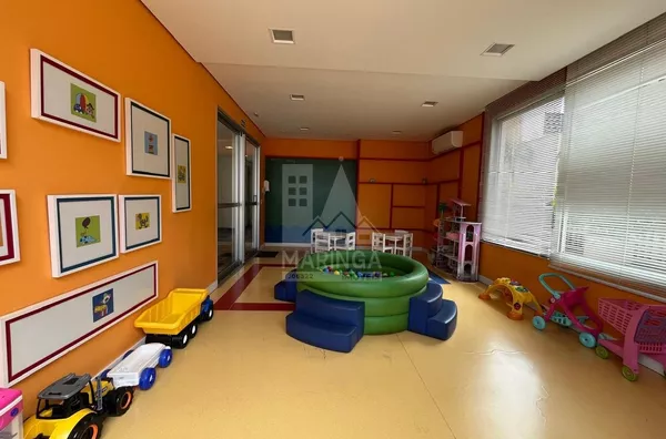 brinquedoteca 2 Apartamento MOBILIADO a venda, 3 quartos (1 suíte) Vila Cleópatra, Maringá PR - Edifício Solar do Bosque