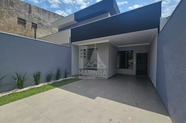 SEMI MOBILIADA - Casa NOVA 3 quartos (1 suíte) Jardim Itaparica, Maringá PR (MCMV)
