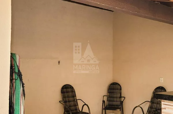 Área convivência casa 3 quartos no Jd. Nova Independência em Sarandi