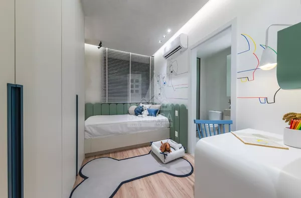 Decorado Prédio do empreendimento Vision 