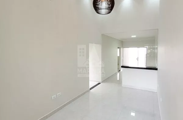 Sala da casa nova com 3 quartos (1 suíte) no Jardim Oásis