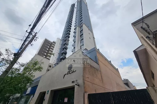 Apartamento com vista para o Parque do Ingá, Sol da Manhã a venda, 3 vagas de garagem,  2 quartos (1 suíte) Zona 01, Maringá PR