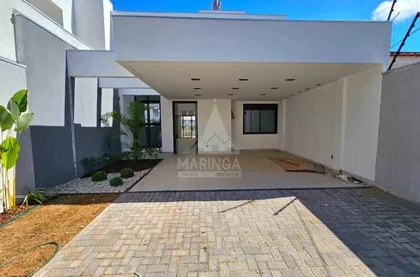 [FASE DE OBRAS] Casa NOVA a venda com 3 quartos (1 suíte), em Maringá PR, Vila Morangueira